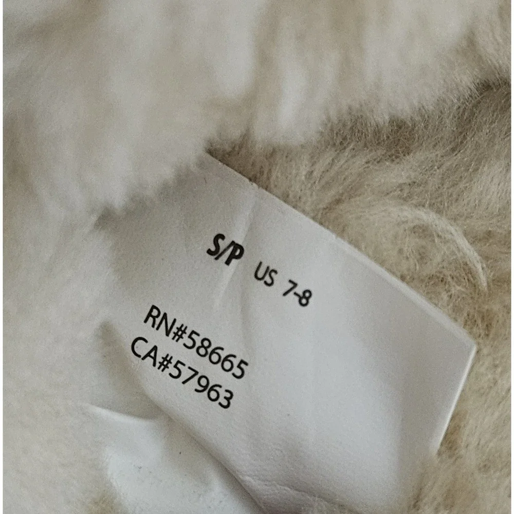 NWOT Nordstrom Men's Micah Suede Moccasin Slippers Faux Fur Lined Chestnut‎ 7-8